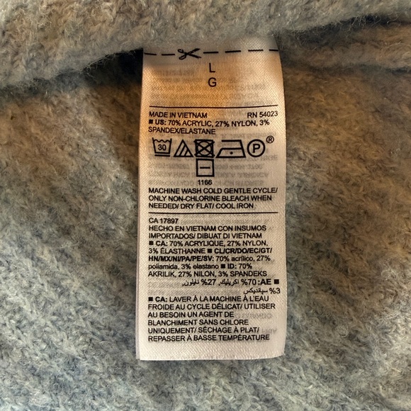 Old Navy Soft Blue Crewneck Sweater - Picture 5 of 5